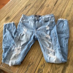 Hollister jeans high rise super skinny W24 L 28